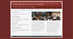 Desktop Screenshot of open.mbcs.edu